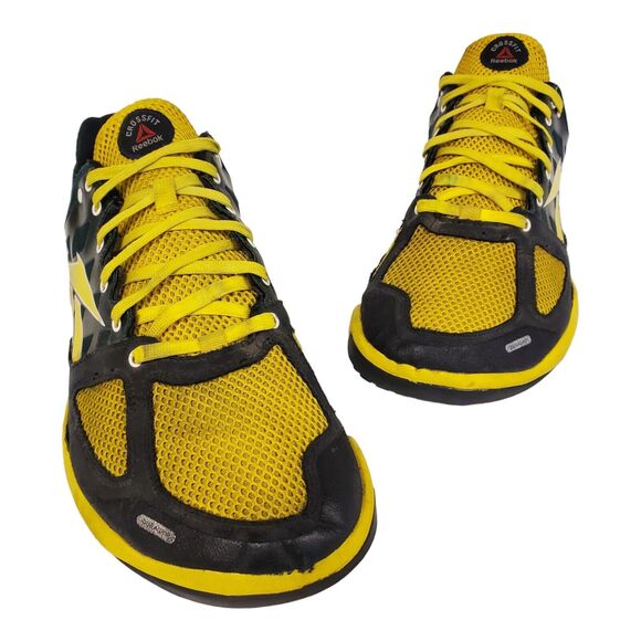 OREGON DUCKS Shoes Mens Size 11.5 Yellow Green REEBOK CROSSFIT Athletic Trainer main image 13